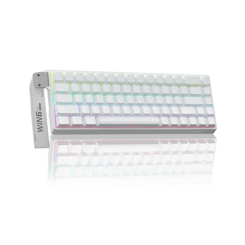 AULA WIN68 HE 68% Wired Magnetic Keyboard (White)