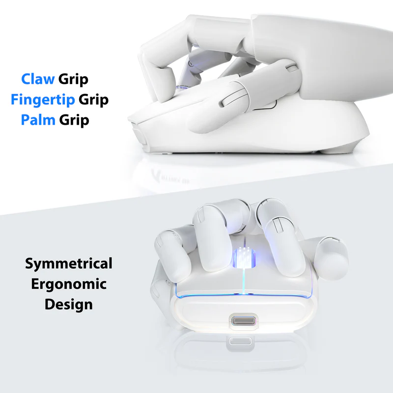 ATTACK SHARK X5 Wireless Gaming Mouse 49g Ultralight (White) image 7