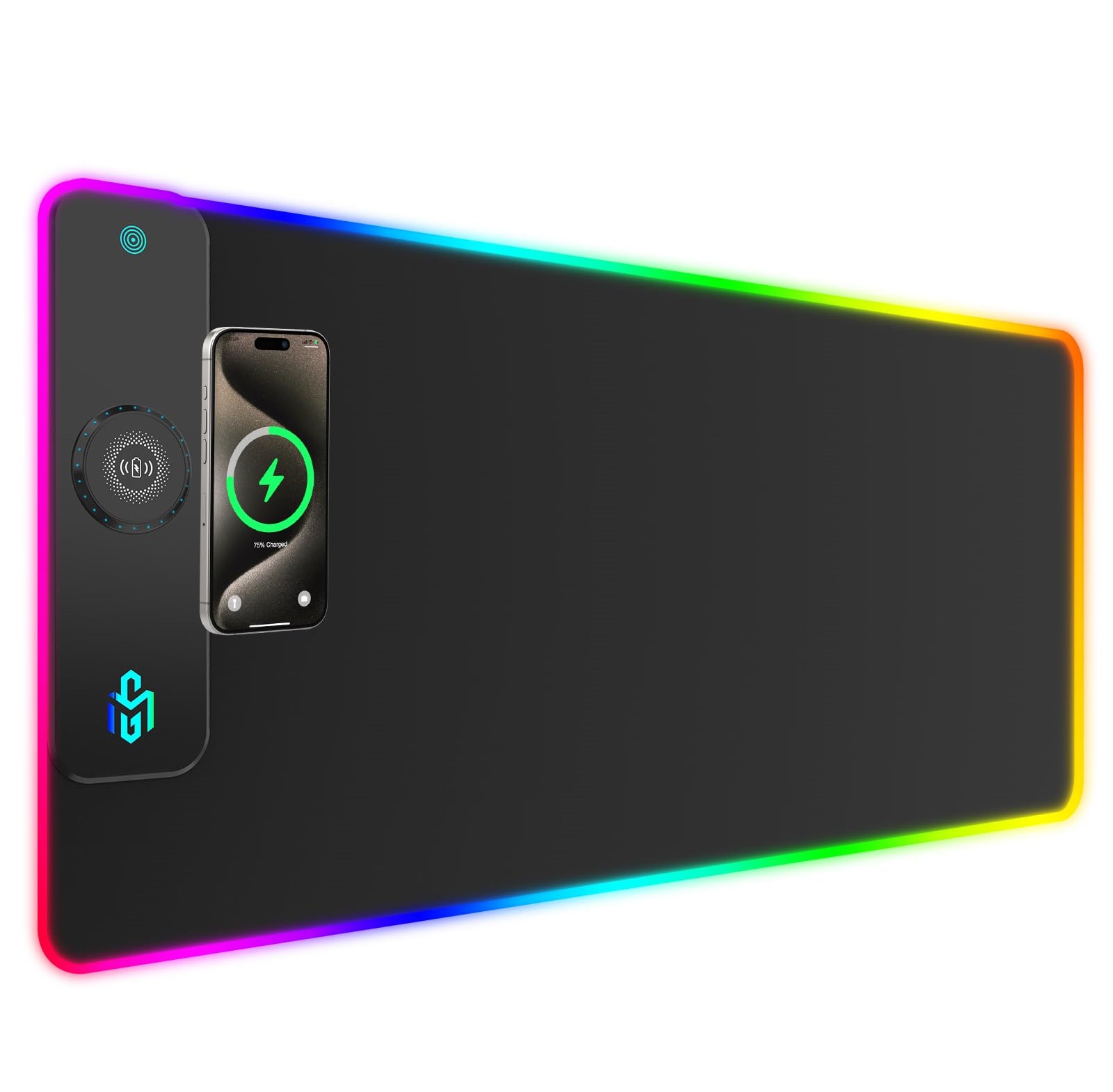 RGB Wireless Charging Mouse Pad (Large)