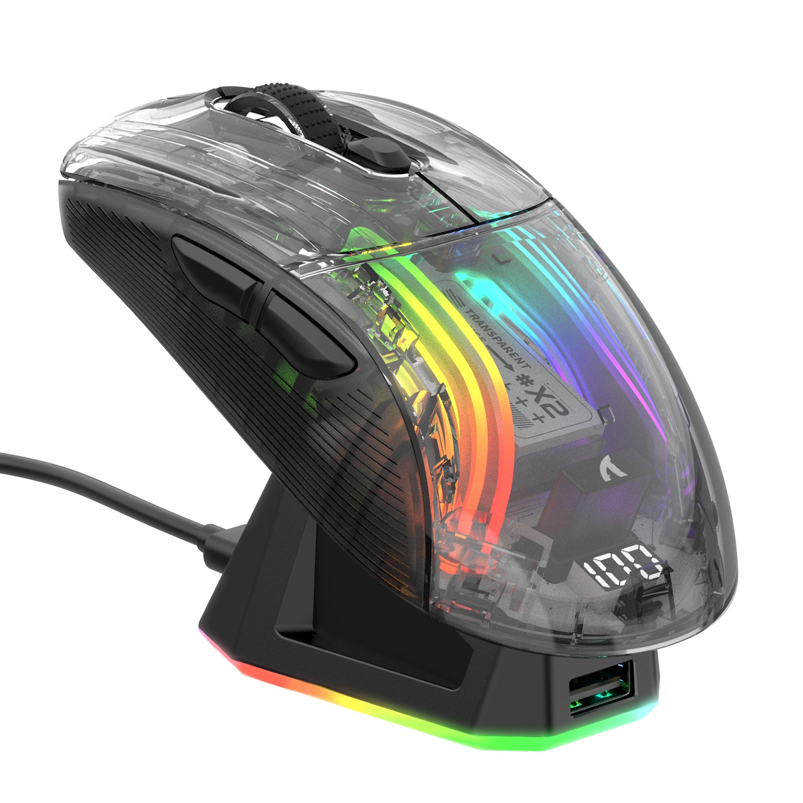 ATTACK SHARK X2PRO Wireless Gaming Mouse (Black)